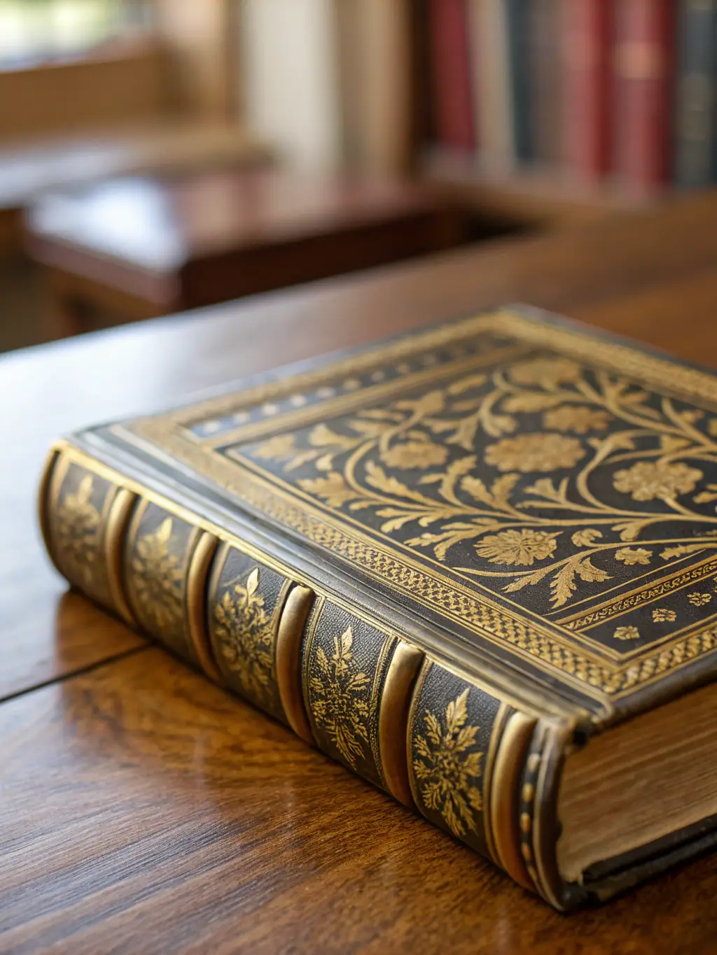A photograph of a completed book conservation project, showcasing the restored book alongside its original, damaged state, highlighting the transformative impact of conservation efforts.